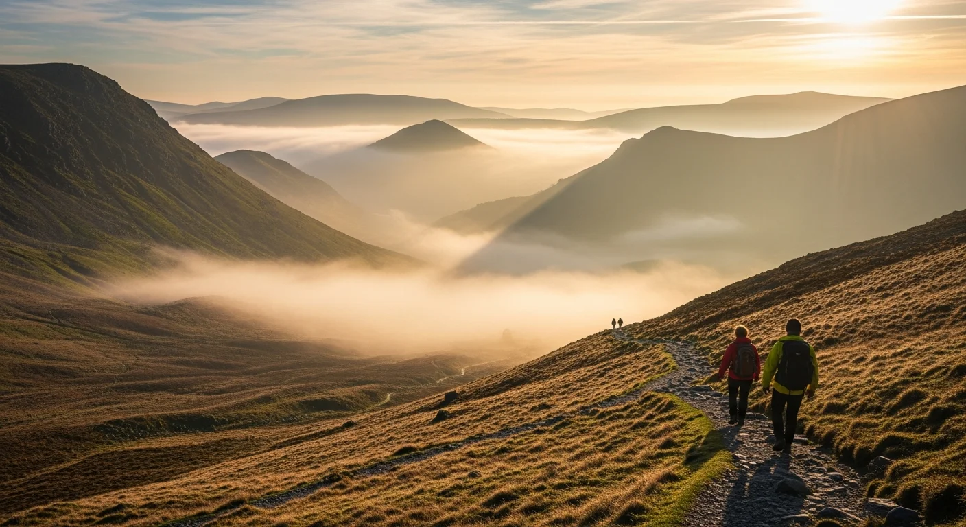 Guided walk to Blaen-y-Glyn waterfalls in the Brecon Beacons from Pant Station Merthyr Tydfil